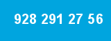 928 291 27 56 928 291 27 56